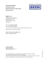 Preview for 48 page of Beem MIRAGE TORNADO CLEAN User Manual