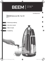 Preview for 1 page of Beem Mr. Tea V2 Instruction Manual