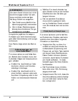 Preview for 8 page of Beem Multi-back Topclass 5 in 1 User Manual