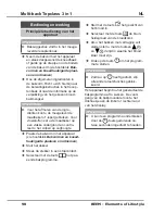 Preview for 72 page of Beem Multi-back Topclass User Manual