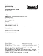 Предварительный просмотр 50 страницы Beem Multi-FiXX 1300 User Manual