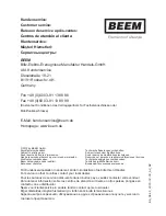 Preview for 106 page of Beem Pyramid A4 User Manual