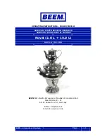 Preview for 1 page of Beem Royal S1.15.4 Operating Instructions Manual