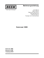 Beem Samovar 3000 User Manual preview