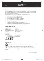 Preview for 18 page of Beem Single-Kaffeemaschine Thermo2Go CM-119A Instruction Manual