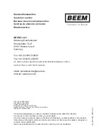 Preview for 58 page of Beem Sorbet King User Manual