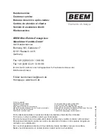 Preview for 50 page of Beem Startherm User Manual