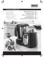 Preview for 1 page of Beem thermostar MIXX & cook Instruction Manual