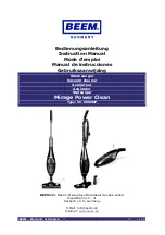 Предварительный просмотр 1 страницы Beem VC-0608MP Instruction Manual