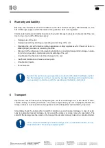 Preview for 8 page of BEER Beer Cold Rack Operating Instructions Manual