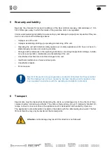 Preview for 9 page of BEER Beer Hot Tower Operating Instructions Manual