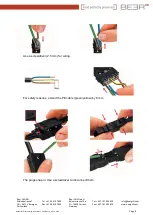 Preview for 8 page of BEER Cold Rack / Refrigerated Display Cabinets Installation And Programming Manual