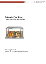 BEER Culinario Fire & Ice Operating Manual предпросмотр