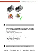 Предварительный просмотр 24 страницы BEER Culinario Fire & Ice Operating Manual