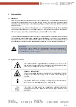 Предварительный просмотр 4 страницы BEER GN-2/1 Operating Manual