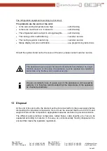 Предварительный просмотр 24 страницы BEER Uno Top Cold Operation Manual