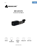 BeeSecure BEE-LOCK P1 User Manual предпросмотр