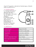 Preview for 17 page of BeeWi BBA100 User Manual