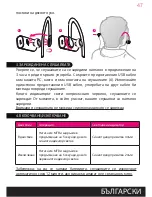 Предварительный просмотр 47 страницы BeeWi BBH110 User Manual