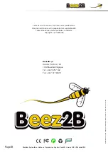 Предварительный просмотр 10 страницы BEEZ2B Windrider ExplorerBee Assembly Manual