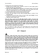 Предварительный просмотр 40 страницы BEFCO 412-SFL Operator'S Manual