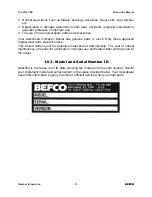 Preview for 5 page of BEFCO TILL-RITE T60-266 Operator'S Manual