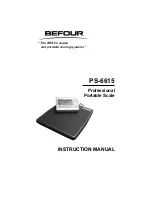 Preview for 1 page of Befour PS-6615 Instruction Manual