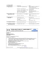 Предварительный просмотр 3 страницы Befrag OPTIMA 650 I S Service Manual