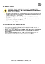 Preview for 10 page of BEG HS-K1590 Operating Instructions Manual