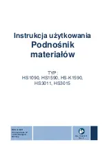 Предварительный просмотр 133 страницы BEG HS-K1590 Operating Instructions Manual