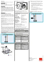 Предварительный просмотр 2 страницы BEG LUXOMAT Indoor 180N-R/2W-UK Installation And Operating Instruction