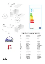 Предварительный просмотр 19 страницы BEGA GRUPPE ATTAC 4 Assembly Instructions Manual