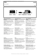 BEGA 13568 Quick Start Manual preview