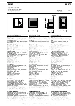 Preview for 1 page of BEGA 22 327 Instructions For Use