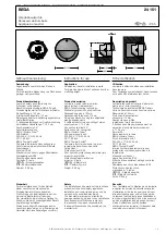 BEGA 24 151 Instructions For Use preview