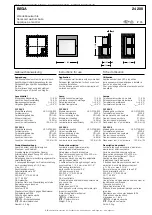 Preview for 1 page of BEGA 24 208 Instructions For Use