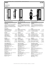 BEGA 24 505 Instructions For Use предпросмотр