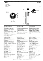 BEGA 24 508 Instructions For Use предпросмотр