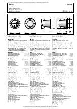 Preview for 1 page of BEGA 33 308 Instructions For Use