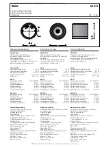 BEGA 66 973 Instructions For Use preview