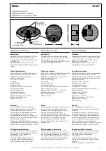 BEGA 70 027 Instructions For Use preview