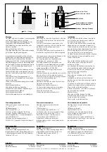 Preview for 2 page of BEGA 70 538 Instructions For Use