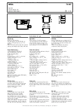 BEGA 70 567 Instructions For Use preview