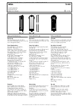 BEGA 70 650 Instructions For Use preview