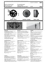 BEGA 70 821 Instructions For Use preview