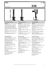 Предварительный просмотр 1 страницы BEGA 71 100 Instructions For Use