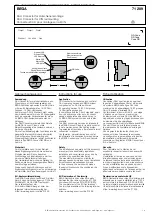 Preview for 1 page of BEGA 71 209 Manual