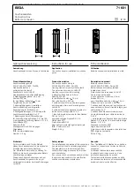 BEGA 71 601 Instructions For Use preview