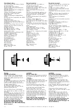 Предварительный просмотр 2 страницы BEGA 71148 Instructions For Use