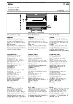 Preview for 1 page of BEGA 77 004 Instructions For Use